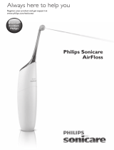 Philips HX8233 Sonicare AirFloss User manual