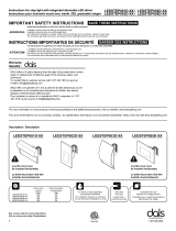 DALS Lighting I-LEDSTEP002-WH Installation guide