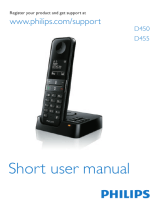 Philips D450 User manual