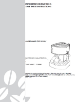 DeLonghi EC330 Owner's manual