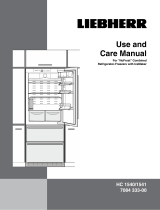 Liebherr HC-1541 Owner's manual