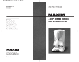 Toastmaster MAXCM4B User manual