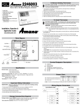 Amana 2246003 Installation, Operation & Application Manual