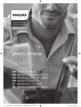 Philips EP4050/10 User manual