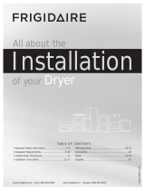 Frigidaire Affinity FASE7073LN Installation guide