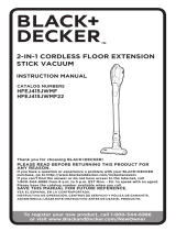 BLACK+DECKER HSVJ415JMBF Owner's manual