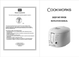 Cookworks Deep Fat Fryer User manual
