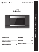 Sharp SMD2480CS User manual