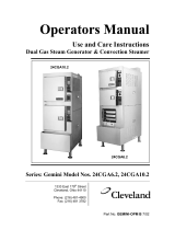 Cleveland Range 24-CGA-10.2 User manual