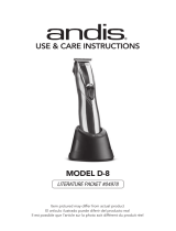 Andis D-8 User guide