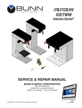 Bunn ICB-DV SST, w/17-hole Sprayhead User manual