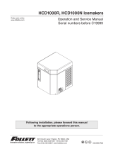 Follett HCC1000W Operation And Service Manual