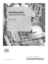 Grundig A++ Full Size Dishwasher with Low noise level User manual
