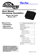 Fedders Herrmidifier Mister 50-1 User manual
