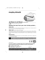 Morphy Richards JET STEAM Operating instructions
