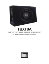 Dual TBX10A Installation & Owner's Manual