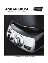 Ankarsrum 2016A Owner's manual