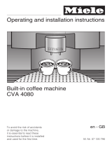 Miele CVA 4080 User manual