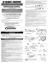 Black & Decker VP600U User manual