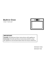 Blomberg BWOS24110SS User manual