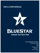 BlueStar RNB304BV2 Owner's manual