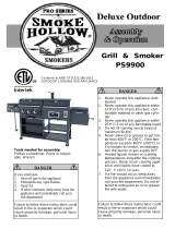 Smoke Hollow 47183T Assembly & Operation