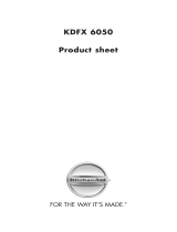 KitchenAid KDFX 6050 Owner's manual