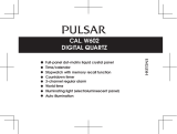 Pulsar W602 Owner's manual