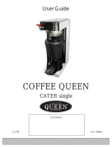 Coffee Queen cater single User manual