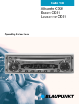 Blaupunkt LAUSANNE CD31 User manual