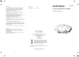 Matsui M02SMW09 User manual