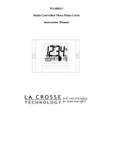 La Crosse Technology WS-8001UM User manual