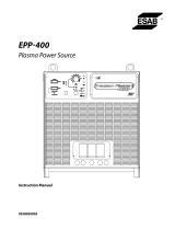 ESAB Precision Plasmarc EPP-600 User manual