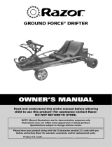 Razor Ground Force Drifter & Fury Owner's manual