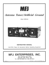 MFJ 934 User manual