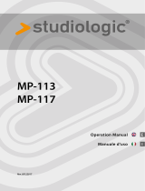 Studiologic MP-113 Operating instructions