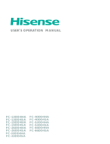 Hisense FC-33DD4SAFC User manual