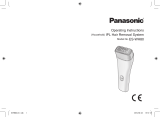 Panasonic ESWH80 Operating instructions