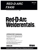 Lincoln Electric Red-D-Arc FX450 Operating instructions