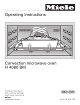 Miele H 4080 BM Operating instructions
