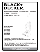 Black & Decker Black and Decker Air Swivel Lite Vacuum Owner's manual