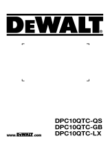 DeWalt DPC10QTC User manual