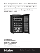Haier HVZ035ABS - Capacity Extra Large Wine Cellar User manual