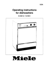 Miele G542 Owner's manual