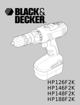 Black & Decker HP188F2K Owner's manual