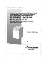 Worcester Greenstar Heatslave 18/25 Operating instructions