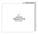 Videocon V1410 User manual