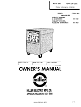 Miller HF837041 Owner's manual
