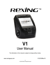 REXING V1 User manual
