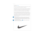 Nike HRM TRIAX 100 User manual